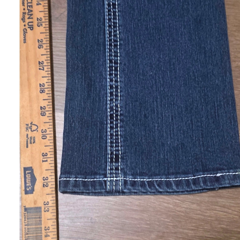 Red Camel Womens Blue Denim Jeans Rhinestone Embellished Pockets Bootcut Size 9‎ - Picture 12 of 12